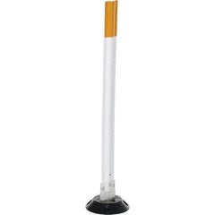 Vestil - 6" High x 3' Long x 3" Wide Barrier Reflective Sheeting - Yellow - Exact Tool & Supply