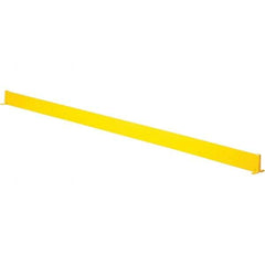 Vestil - 91" Long x 4" High, Metal Square Handrails - Exact Tool & Supply