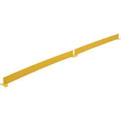 Vestil - 49-3/4" Long x 4" High, Steel Square Handrails - Exact Tool & Supply