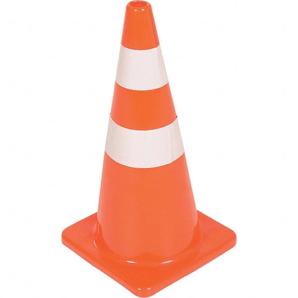 Vestil - Traffic Cones Type: Cone Color: Orange - Exact Tool & Supply