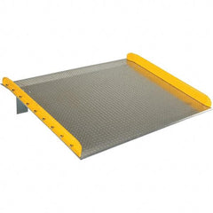 Vestil - Aluminum Dock Plate - 60" Long x 72" Wide x 10" High - Exact Tool & Supply