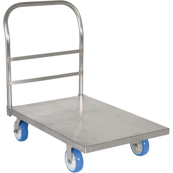 Vestil - 2,000 Lb Capacity Steel Platform Truck - 24" OAW - Exact Tool & Supply