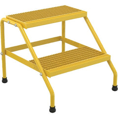 Vestil - 20" High 500 Lb Capacity 2 Step Stand - Exact Tool & Supply
