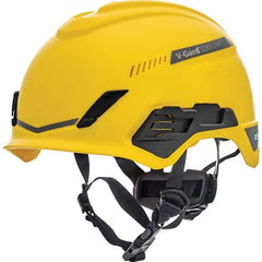 MSA - ANSI Type I Class C 4-Point Ratchet Short Brim Hard Hat - Exact Tool & Supply