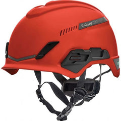MSA - ANSI Type I Class C 4-Point Ratchet Short Brim Hard Hat - Exact Tool & Supply