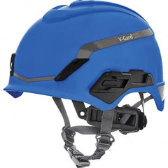 MSA - ANSI Type I Class C, G & E 4-Point Ratchet Short Brim Hard Hat - Exact Tool & Supply