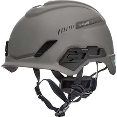 MSA - ANSI Type I Class C 4-Point Ratchet Short Brim Hard Hat - Exact Tool & Supply