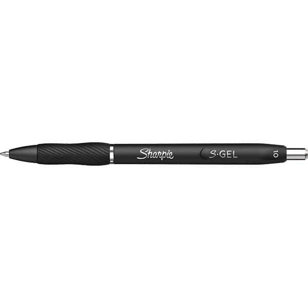 Sharpie - Pens & Pencils Type: Retractable Gel Color: Black - Exact Tool & Supply
