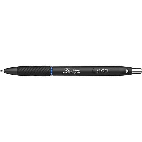 Sharpie - Pens & Pencils Type: Retractable Gel Color: Blue - Exact Tool & Supply