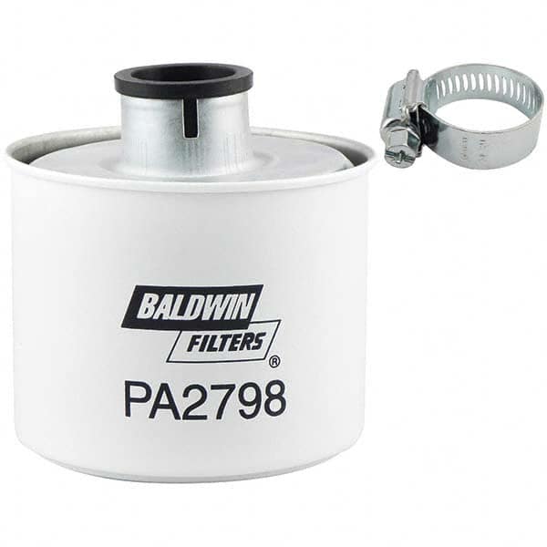 Baldwin Filters - 3-15/32" OAL x 3-15/32" OD Automotive Air Filter - Exact Tool & Supply