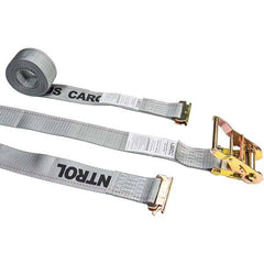 US Cargo Control - Slings & Tiedowns (Load-Rated) Type: Ratchet Tie Down Width (Inch): 2 - Exact Tool & Supply