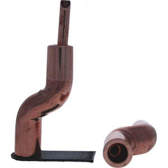 Tuffaloy - Spot Welder Tips For Use With: 5RW Electrode Holder Type: Bent Shank for 5RW Male Cap - Exact Tool & Supply