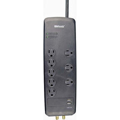 Southwire - Power Outlet Strips Amperage: 15 Voltage: 120 V - Exact Tool & Supply