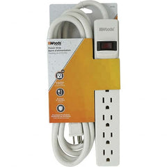 Southwire - Power Outlet Strips Amperage: 15 Voltage: 120 V - Exact Tool & Supply