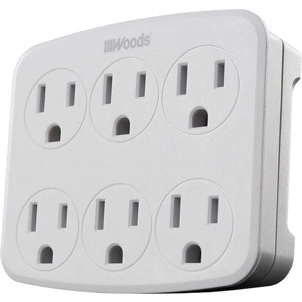 Southwire - Power Outlet Strips Amperage: 15 Voltage: 120 V - Exact Tool & Supply