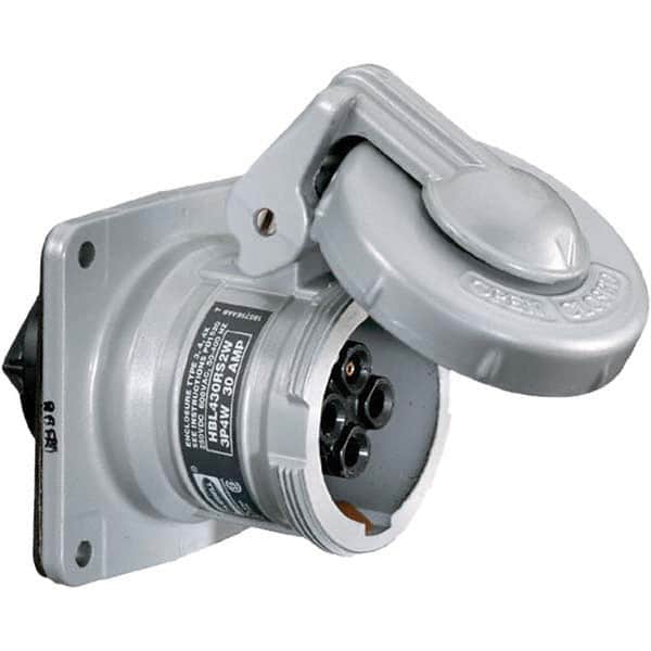 Hubbell Wiring Device-Kellems - Pin & Sleeve Receptacles Receptacle/Part Type: Receptacle Pin Configuration: 3 - Exact Tool & Supply