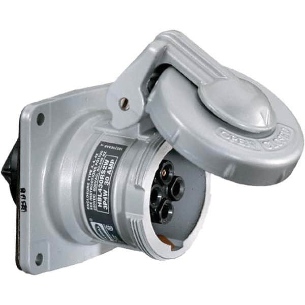 Hubbell Wiring Device-Kellems - Pin & Sleeve Receptacles Receptacle/Part Type: Receptacle Pin Configuration: 3 - Exact Tool & Supply