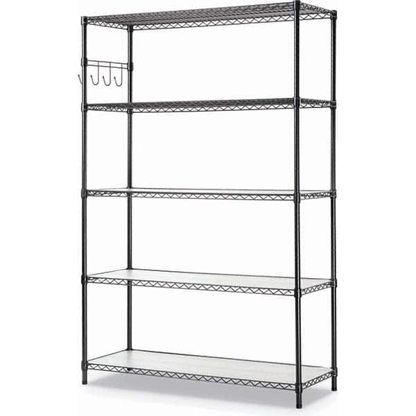 ALERA - Open Shelving Accessories & Components Type: Shelving Units-Multiuse Shelving-Open Width (Inch): 48 - Exact Tool & Supply