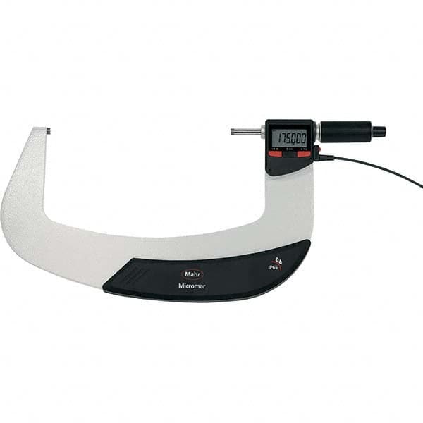 Mahr - Electronic Outside Micrometers Type: Standard Minimum Measurement (Decimal Inch): 7.0000 - Exact Tool & Supply