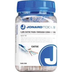 Jonard Tools - Cable Tools & Kits Tool Type: Pass-Through Connectors Number of Pieces: 100.000 - Exact Tool & Supply