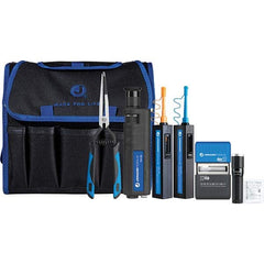 Jonard Tools - Cable Tools & Kits Tool Type: Fiber Connector Cleaning & Inspection Kit Number of Pieces: 8.000 - Exact Tool & Supply