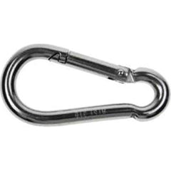 US Cargo Control - Snaps Type: Snap Hook Carabiner Overall Length (Inch): 3.125 - Exact Tool & Supply