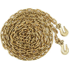 US Cargo Control - Welded Chain Type: Transport Chain Length (Feet): 20 - Exact Tool & Supply