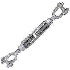 US Cargo Control - Turnbuckles Type: Jaw & Jaw Working Load Limit (Lb.): 5200 - Exact Tool & Supply
