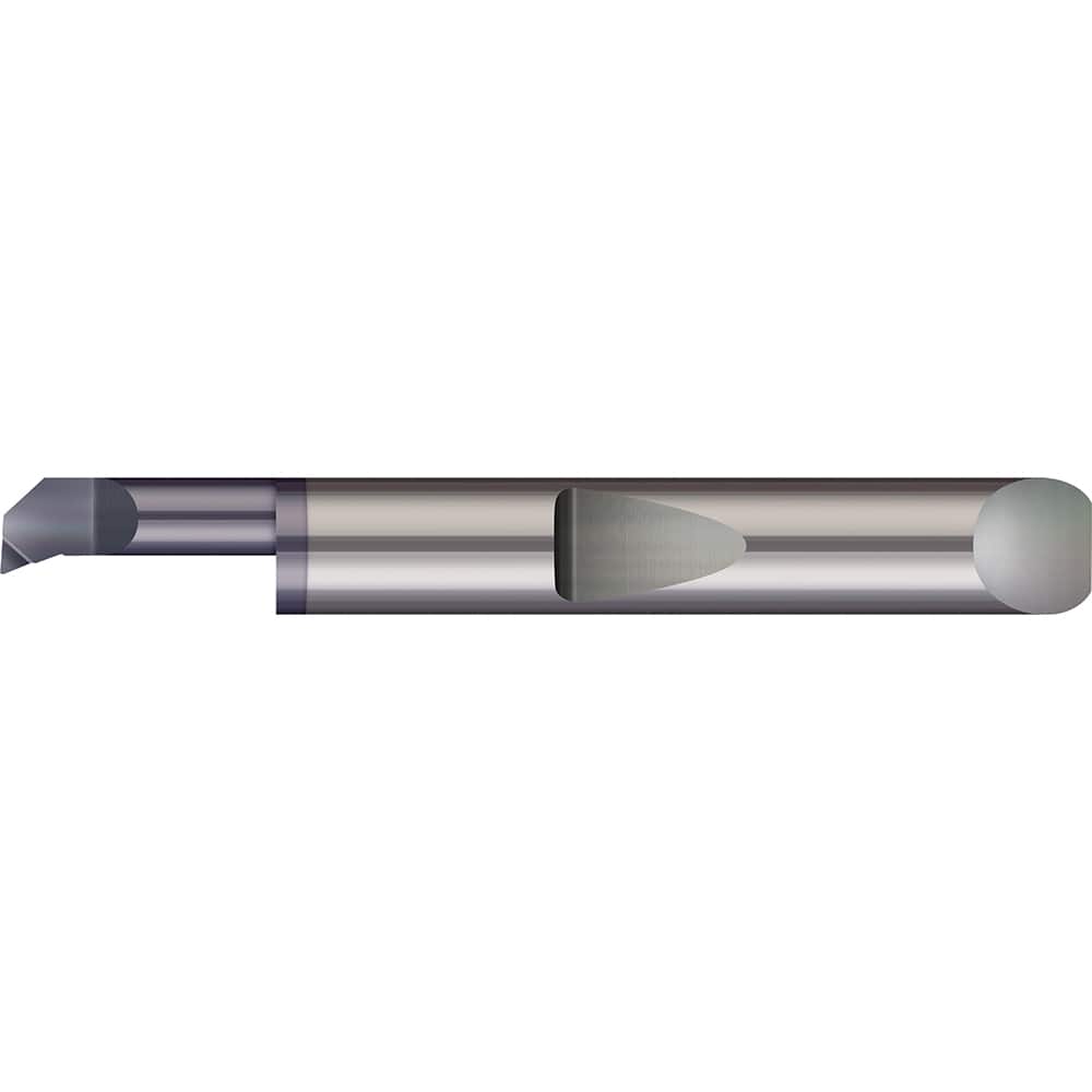 Micro 100 - Boring Bars; Minimum Bore Diameter (Decimal Inch): 0.0500 ; Maximum Bore Depth (Decimal Inch): 0.2000 ; Material: Solid Carbide ; Boring Bar Type: Boring ; Shank Diameter (Decimal Inch): 0.1875 ; Shank Diameter (Inch): 3/16 - Exact Tool & Supply