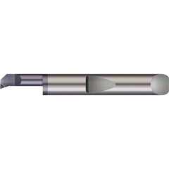 Micro 100 - Boring Bars; Minimum Bore Diameter (Decimal Inch): 0.0500 ; Maximum Bore Depth (Decimal Inch): 0.2000 ; Material: Solid Carbide ; Boring Bar Type: Boring ; Shank Diameter (Decimal Inch): 0.1875 ; Shank Diameter (Inch): 3/16 - Exact Tool & Supply