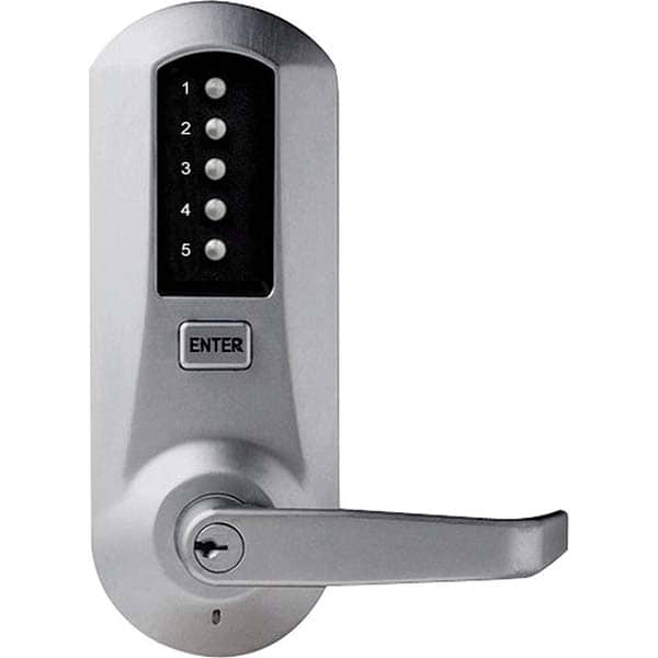 Simplex - Lever Locksets Type: Push-button Lock Door Thickness: 1-3/4 - Exact Tool & Supply