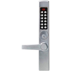 E-Plex - Lever Locksets Type: Keypad Door Thickness: 1-3/4 - Exact Tool & Supply