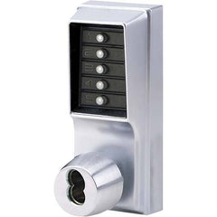 Simplex - Lever Locksets Type: Push-button Lock Door Thickness: 1-3/4 - Exact Tool & Supply