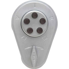 Simplex - Lever Locksets Type: Thumbturn Door Thickness: 1-3/4 - Exact Tool & Supply