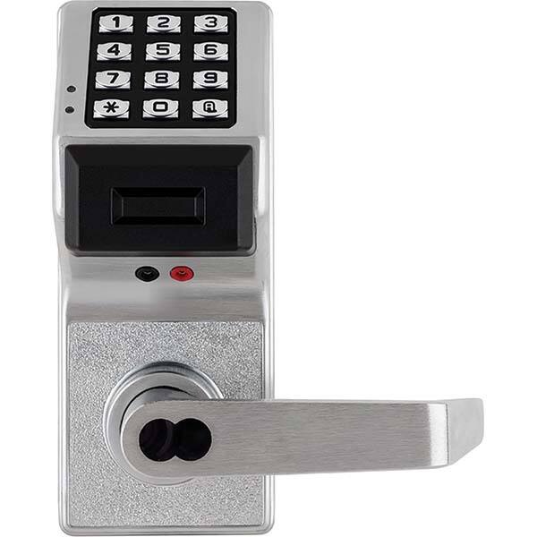 Alarm Lock - Lever Locksets Type: Classroom Door Thickness: 1-3/4 - Exact Tool & Supply