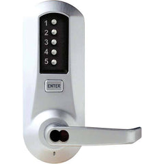 Simplex - Lever Locksets Type: Push-button Lock Door Thickness: 1-3/4 - Exact Tool & Supply