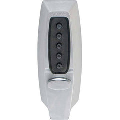 Simplex - Lever Locksets Type: Thumbturn Door Thickness: 1-3/4 - Exact Tool & Supply