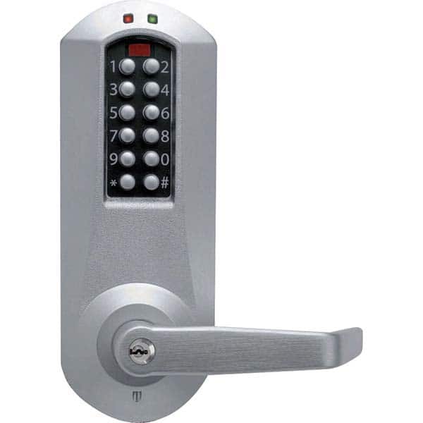 E-Plex - Lever Locksets Type: Entrance Door Thickness: 1-3/4 - Exact Tool & Supply