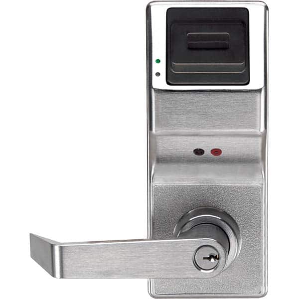 Alarm Lock - Lever Locksets Type: Entrance Door Thickness: 1-3/4 - Exact Tool & Supply