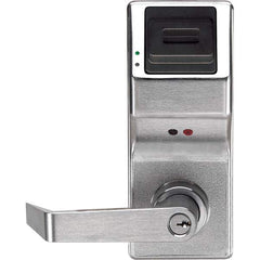 Alarm Lock - Lever Locksets Type: Entrance Door Thickness: 1-3/4 - Exact Tool & Supply