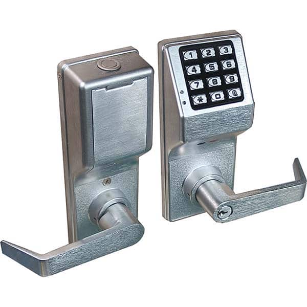 Alarm Lock - Lever Locksets Type: Entrance Door Thickness: 1-3/4 - Exact Tool & Supply
