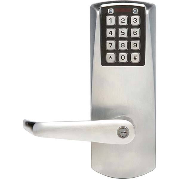 E-Plex - Lever Locksets Type: Entrance Door Thickness: 1-3/4 - Exact Tool & Supply