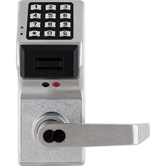 Alarm Lock - Lever Locksets Type: Entrance Door Thickness: 1-3/4 - Exact Tool & Supply