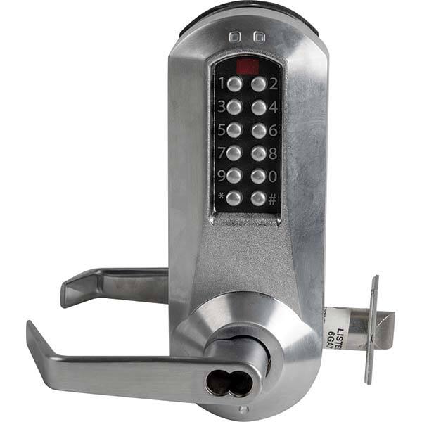 E-Plex - Lever Locksets Type: Entrance Door Thickness: 1-3/4 - Exact Tool & Supply