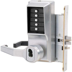 Simplex - Lever Locksets Type: Keypad Door Thickness: 1-3/4 - Exact Tool & Supply