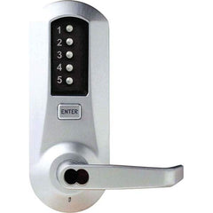 Simplex - Lever Locksets Type: Push-button Lock Door Thickness: 1-3/4 - Exact Tool & Supply