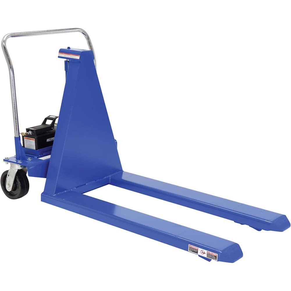 Vestil - Lifting Tables; Type: Lift Truck ; Lift Style: Scissor ; Style: Heel/Toe Foot Treadle ; Load Capacity (Lb.): 2500.000 ; Minimum Height (Inch): 3-1/2 ; Lift Height (Inch): 31-1/2 - Exact Tool & Supply
