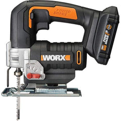 Worx - Cordless Jigsaws Voltage: 20 Strokes per Minute: 2600 - Exact Tool & Supply