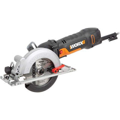 Worx - Electric Circular Saws Amperage: 4.5000 Blade Diameter Compatibility (Inch): 4-1/2 - Exact Tool & Supply