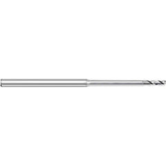 Titan USA - Square End Mills; Mill Diameter (Decimal Inch): 0.0250 ; Number of Flutes: 3 ; Length of Cut (mm): 1.9000 ; Length of Cut (Decimal Inch): 0.0750 ; Material: Solid Carbide ; Finish/Coating: Uncoated - Exact Tool & Supply